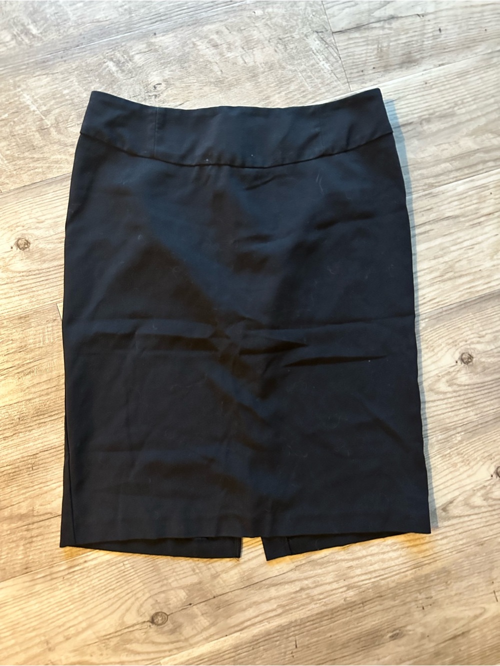 Sequin Hearts Black Pencil Skirt - Classic Office Chic